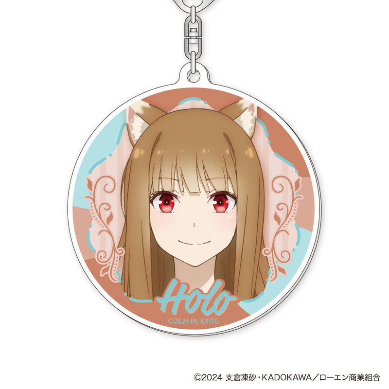 Spice and Wolf XEBEC Acrylic Key Chain