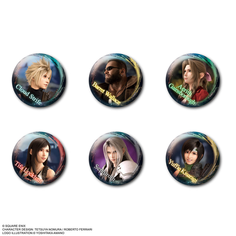 Final Fantasy VII Rebirth Square Enix Can Badge Collection (1 Random)