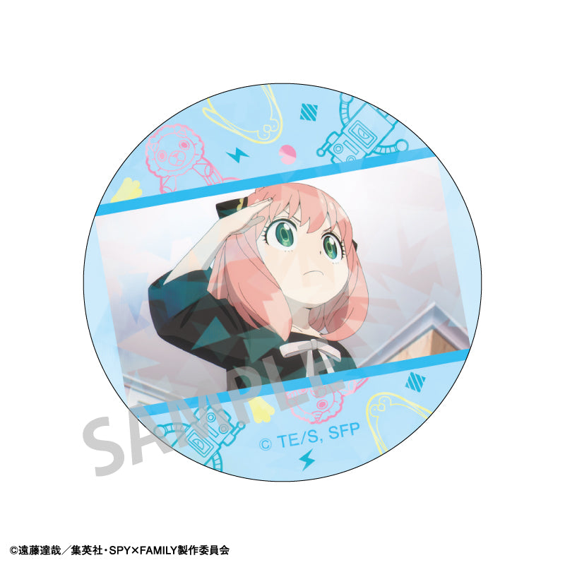 SPY x FAMILY KAMIO JAPAN Pick Chara Hologram Can Badge Vol.4(1 Random)
