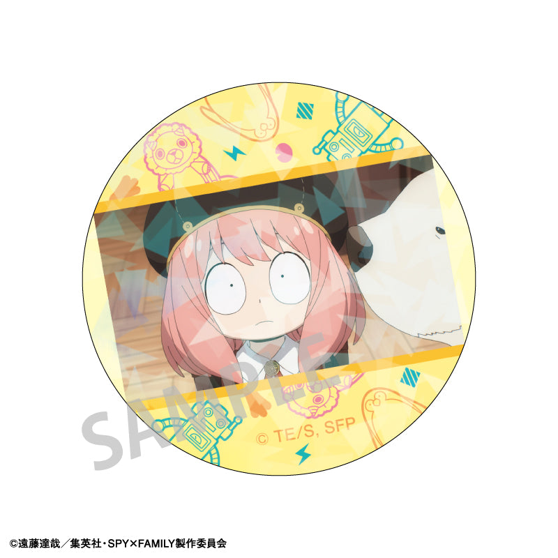 SPY x FAMILY KAMIO JAPAN Pick Chara Hologram Can Badge Vol.4(1 Random)