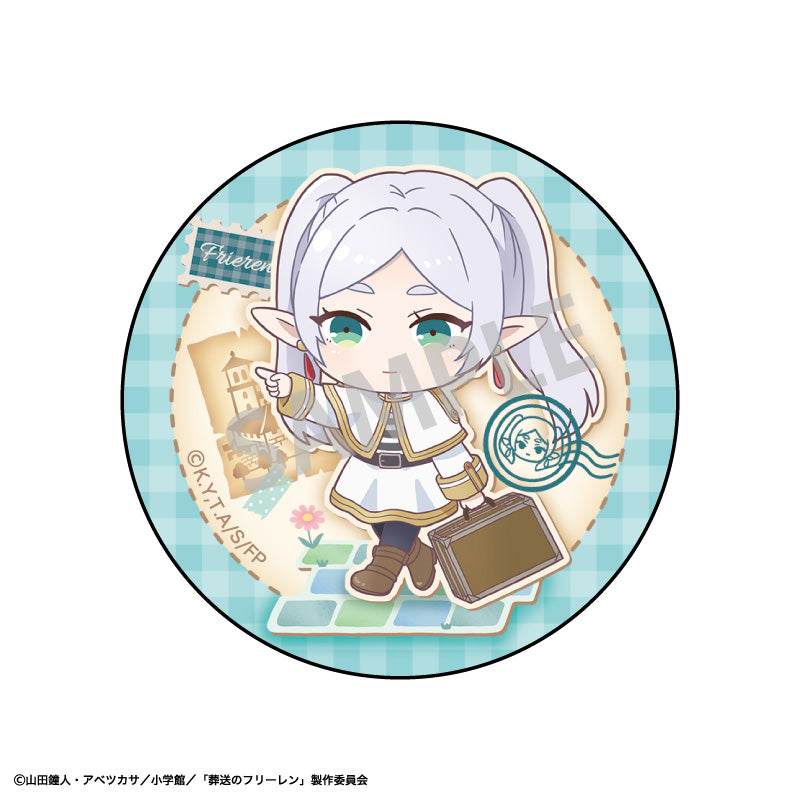 Frieren: Beyond Journey's End KAMIO JAPAN Trading Can Badge Charattotabi