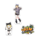 Hatsune Miku Caravan Sticker 3 Set akiba culture fashion