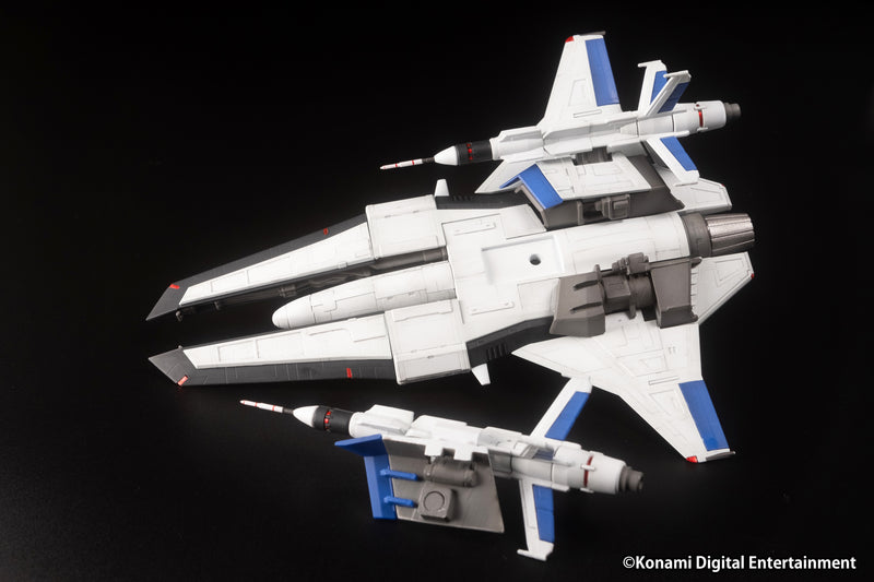 Gradius V PLUM Vic Viper T-301 1/144 Scale Polystone Figure (Painted Finished)