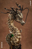 NIHILITY CREATION AZURE DRAGON OF WOOD RESIN STATUE