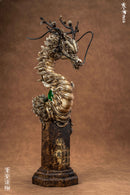 NIHILITY CREATION AZURE DRAGON OF WOOD RESIN STATUE