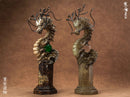 NIHILITY CREATION AZURE DRAGON OF WOOD RESIN STATUE