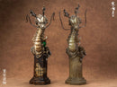 NIHILITY CREATION AZURE DRAGON OF WOOD RESIN STATUE