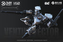 3 min project SHEIK MAINLAND 3 MIN PROJECT SERIES MUGE-R2 VENTUS VECTOR 1/60 SCALE PLASTIC MODEL KIT
