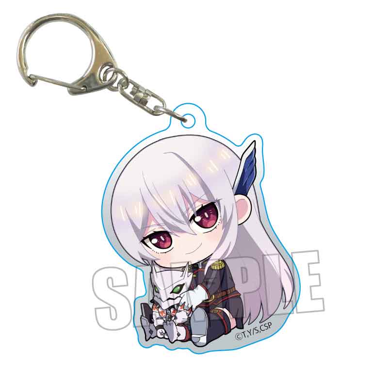 Chained Soldier Bell House GyuGyutto Acrylic Key Chain