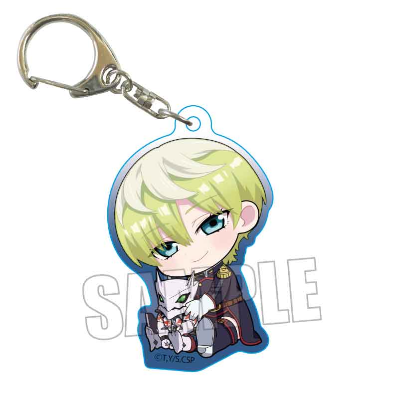 Chained Soldier Bell House GyuGyutto Acrylic Key Chain
