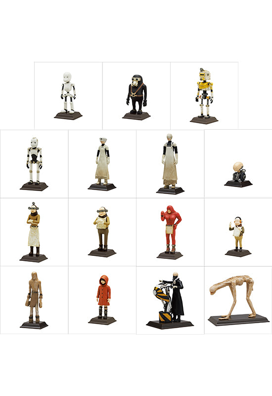 JUNK HEAD kitan club JUNK HEAD Figure Mascot 17-Piece Set