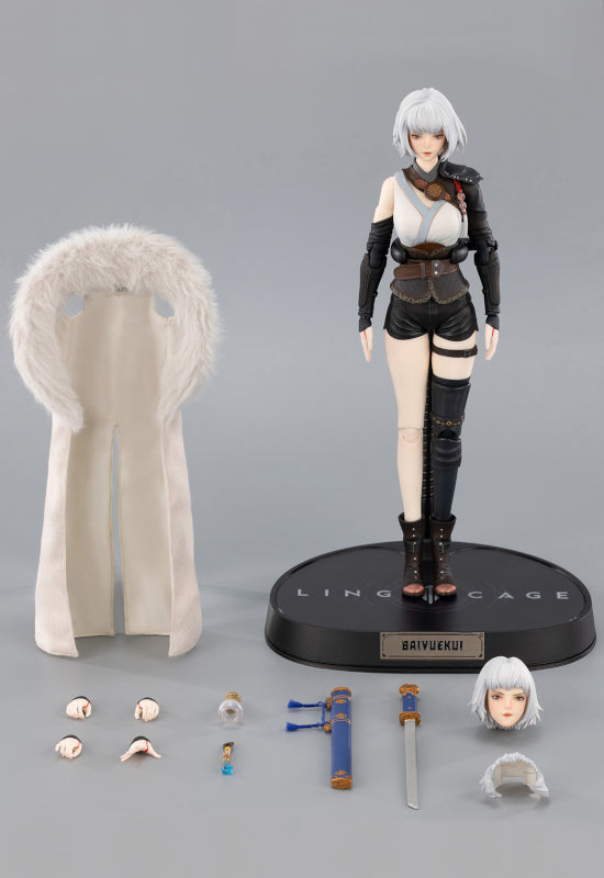 LING CAGE GONG BAI YUEKUI 1/8 SCALE ACTION FIGURE