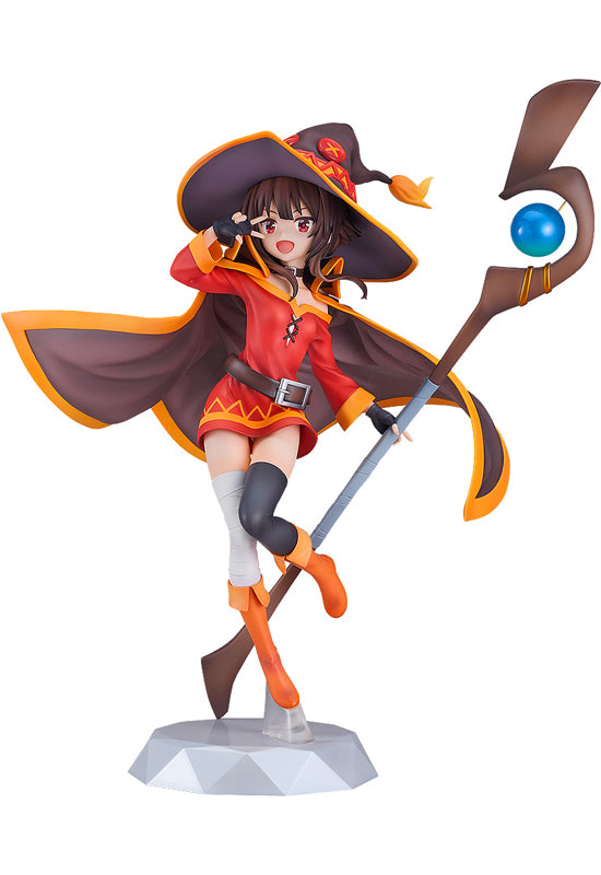 Konosuba Megumin 1:7 Scale Anime Figure - Explosion Magic Pose From Opening Scene | CAworks PVC Collectible - View #2