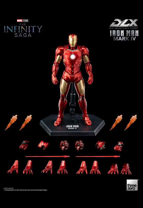 Marvel Studios: The Infinity Saga threezero Corporation DLX Iron Man Mark 4