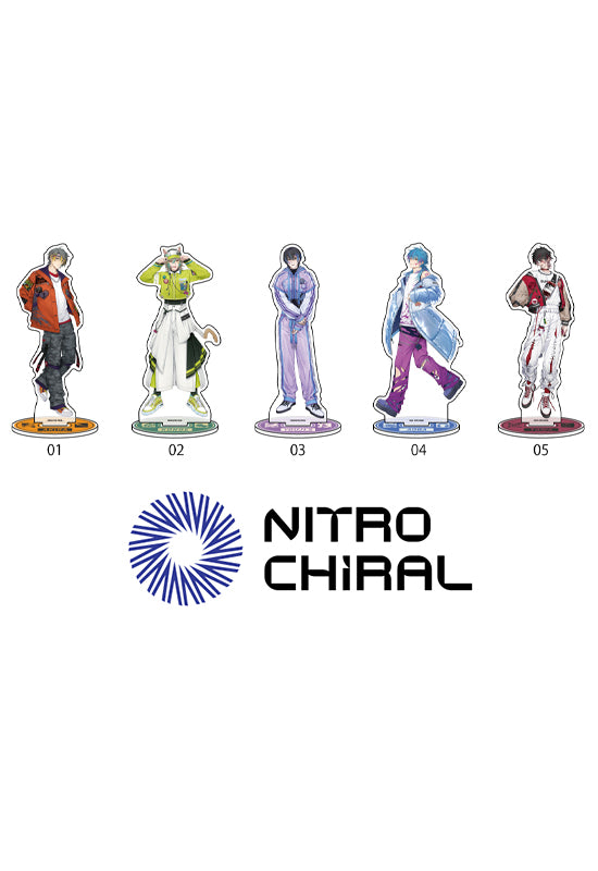 NITRO CHiRAL A3 Acrylic Stand (Original Illustration)