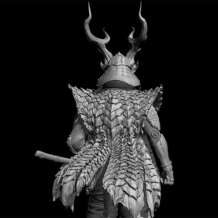 Zodiac Warrior: Dragon annulus Ready-to-Assemble Plastic Model Kit