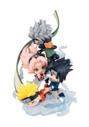 NARUTO Shippuden MEGAHOUSE FigUnity Gather here, Team 7!【with gift】