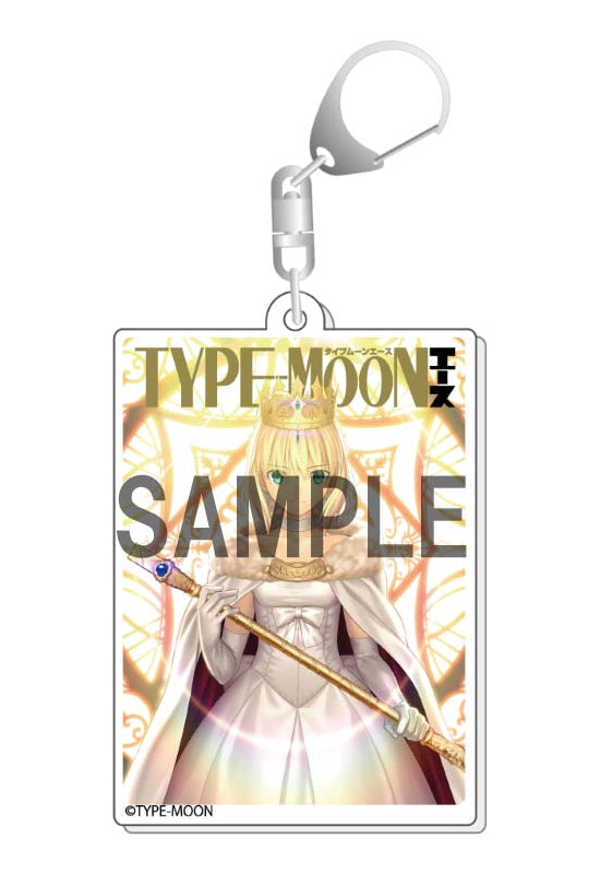 TYPE-MOON Ace KADOKAWA Cover Illustration Acrylic Key Chain Altria