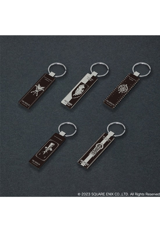 Final Fantasy XVI Square Enix National Emblem Metal Mirror Key Chain(1 Random)