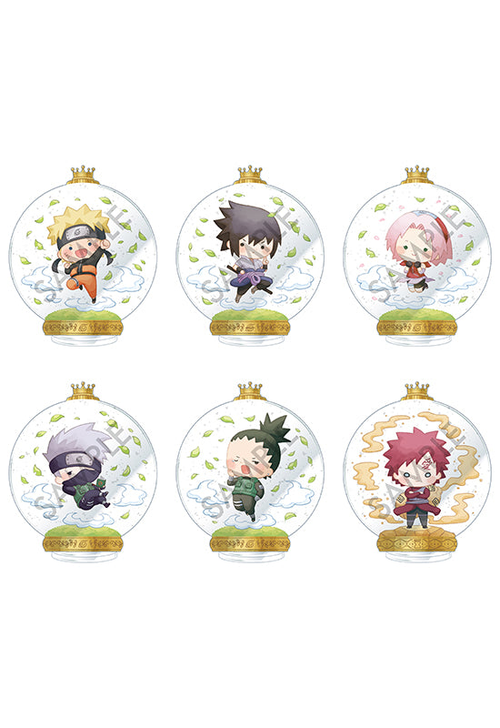 NARUTO Shippuden MEGAHOUSE Globe Acrylic Stand Here we come with the shine！(1-6pc)