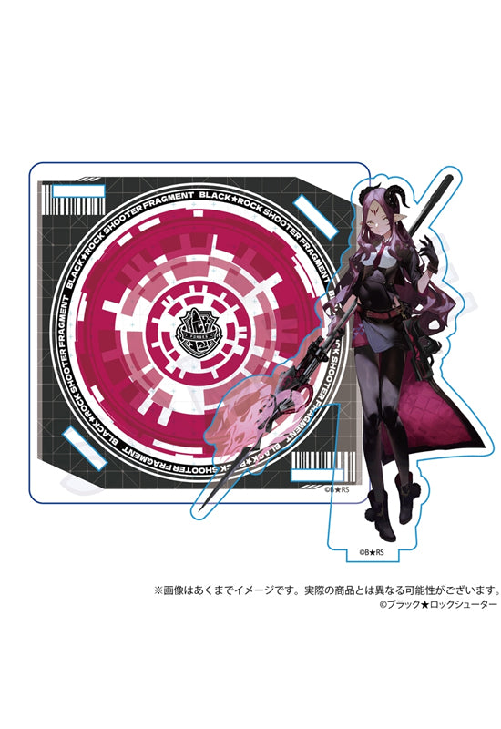 Black Rock Shooter FRAGMENT Y Line Acrylic Stand Coaster Heroise