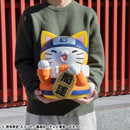 NARUTO MEGAHOUSE MEGA CAT PROJECT Nyanto! The Big Series Nyaruto Fortune Cats Giant Ver.