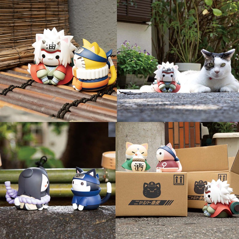 NARUTO  MEGA CAT PROJECT MEGAHOUSE Nyanto! The Big Nyaruto Series  The sannin set【with gift】
