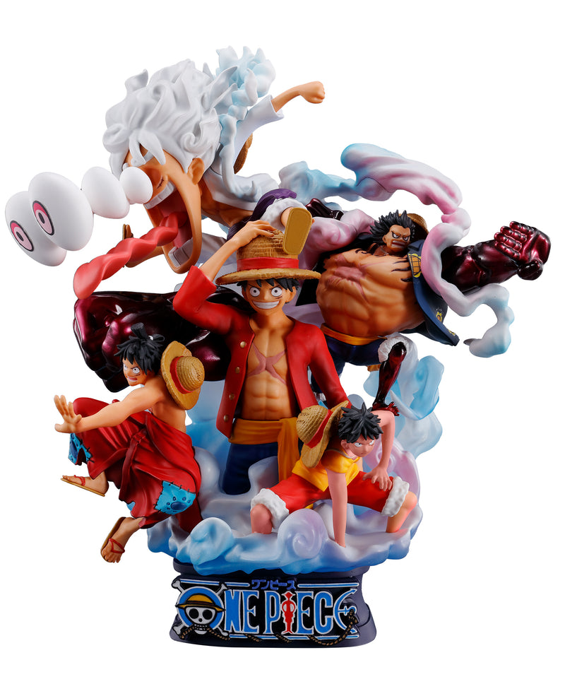 ONE PIECE MEGAHOUSE Petitrama series DX LOGBOX RE BIRTH 02 Luffy Special