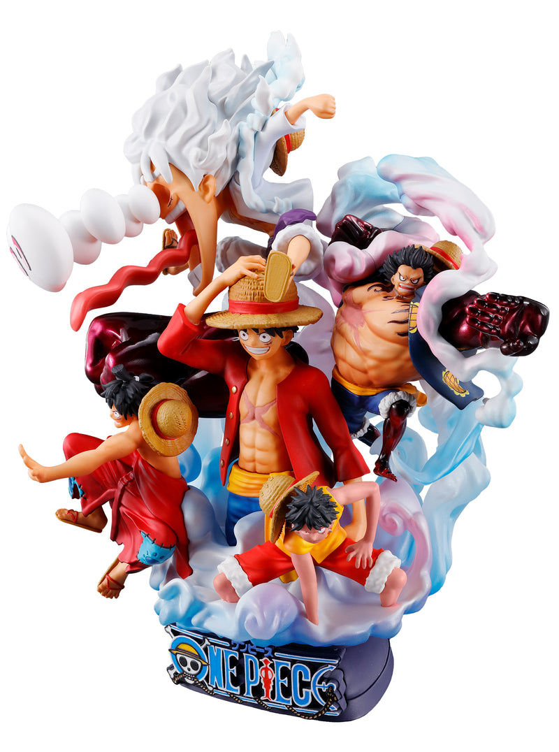 ONE PIECE MEGAHOUSE Petitrama series DX LOGBOX RE BIRTH 02 Luffy Special