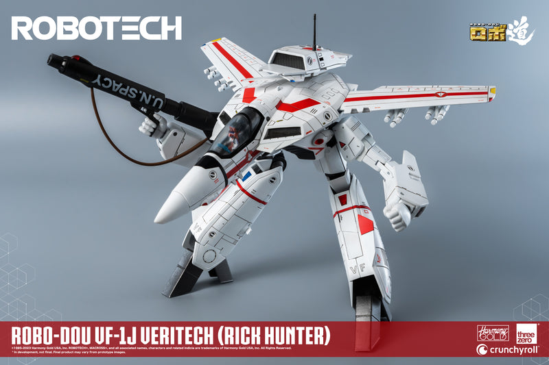 Robotech threezero 3A ROBO-DOU VF-1J Veritech (Rick Hunter)
