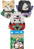 NARUTO  MEGA CAT PROJECT MEGAHOUSE Nyanto! The Big Nyaruto Series  The sannin set【with gift】