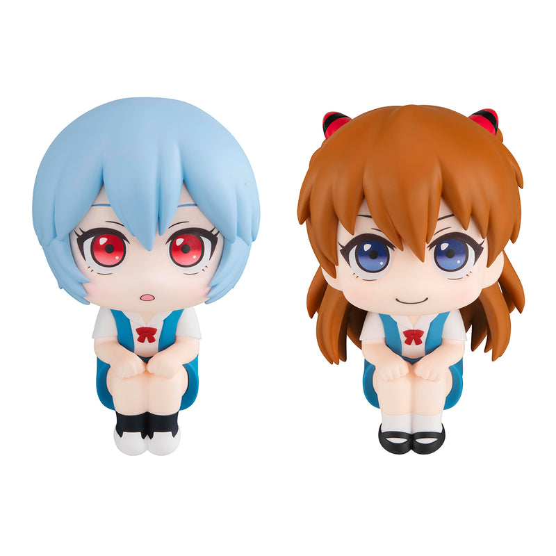 Evangelion： 3.0+1.0 Thrice Upon a Time MEGAHOUSE Lookup Rei Ayanami ＆Shikinami Asuka Langley Set 【with gift】