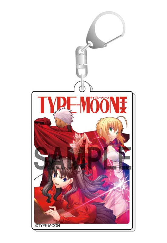 TYPE-MOON Ace KADOKAWA Cover Illustration Acrylic Key Chain Archer & Nero & Rin