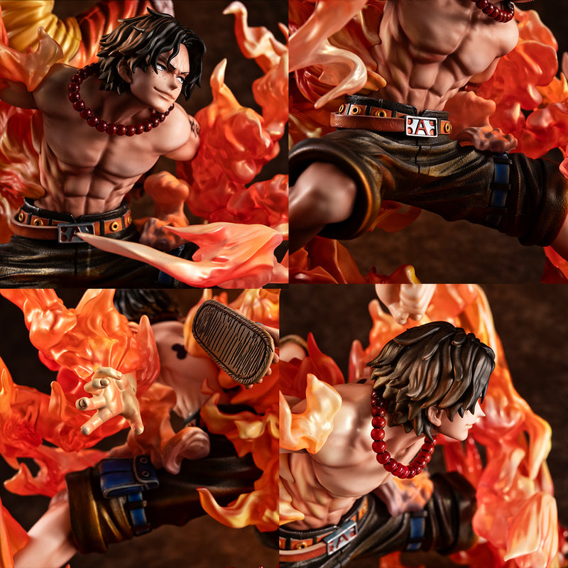 ONE PIECE MEGAHOUSE Portrait.Of.Pirates NEO-MAXIMUM Luffy ＆ Ace ～Bond between brothers～ 20th LIMITED Ver.