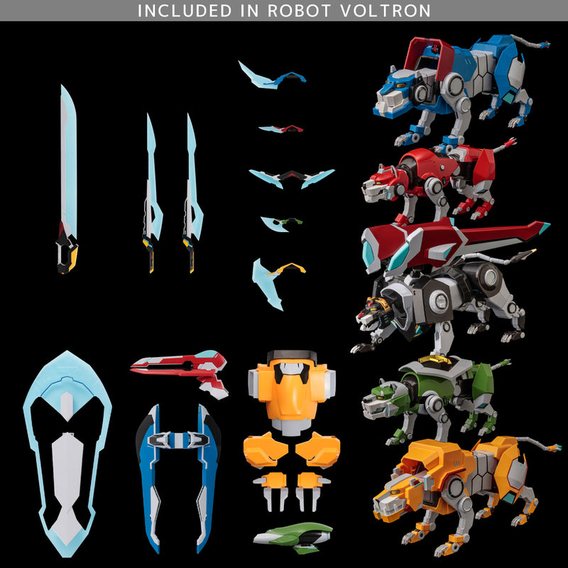 Voltron Legendary Defender 1000 TOYS RIOBOT Voltron