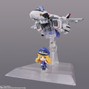 Macross Frontier Bandai TINY SESSION VF-25F Messiah Valkyrie (Alto Machine) with Cheryl (JP)