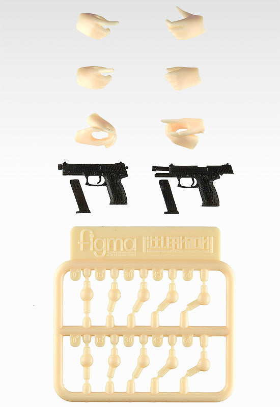 Little Armory TOMYTEC LAOP12: figma Hands for Guns 2 - Handgun Set