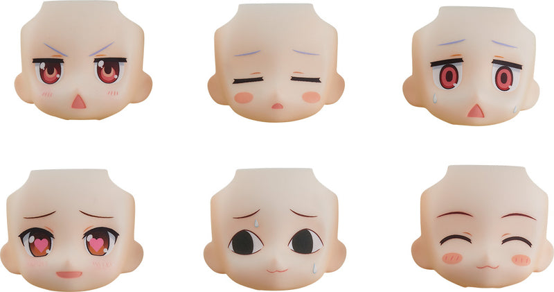 Non Non Biyori Nonstop Nendoroid More: Face Swap Non Non Biyori Nonstop (Set of 6 faces)