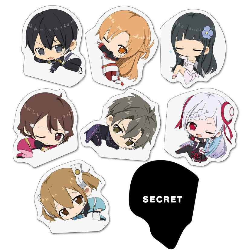 SWORD ART ONLINE THE MOVIE -Ordinal Scale- Genco Magnet clip Collection (Set of 8 Characters)