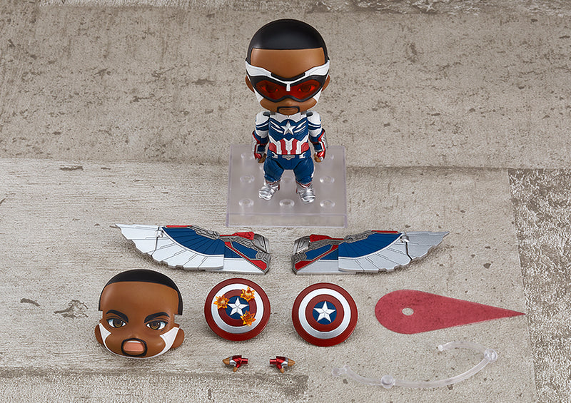 1618-DX The Falcon and The Winter Soldier Nendoroid Captain America (Sam Wilson) DX