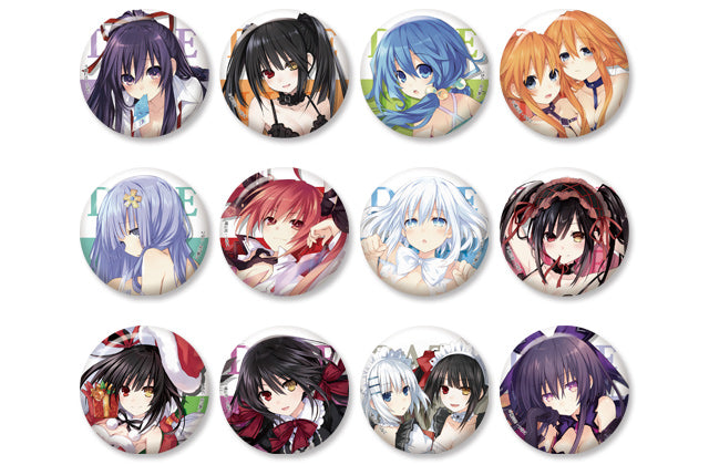 Date a Live HOBBY STOCK Date a Live Can Badge Collection vol.1 (Box of 50 Blind Packs)