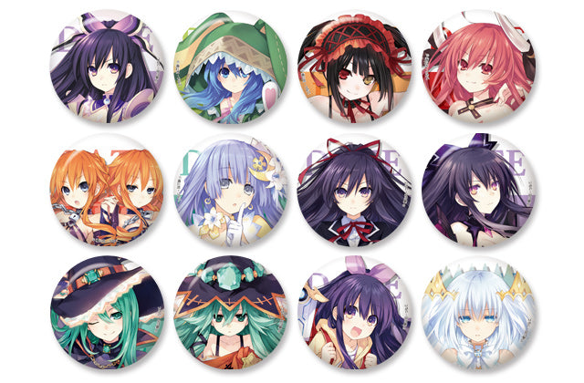 Date a Live HOBBY STOCK Date a Live Can Badge Collection vol.2 (1 Random Blind Pack)