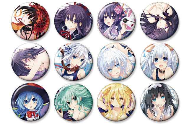 Date a Live HOBBY STOCK Date a Live Can Badge Collection vol.4 (Box of 50 pieces)