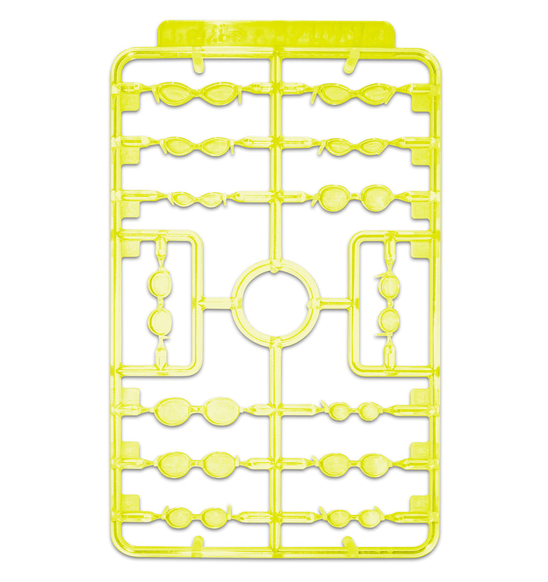 MODELING SUPPLY PLUM GLASSES ACCESSORIES-3 [YELLOW COLOUR]