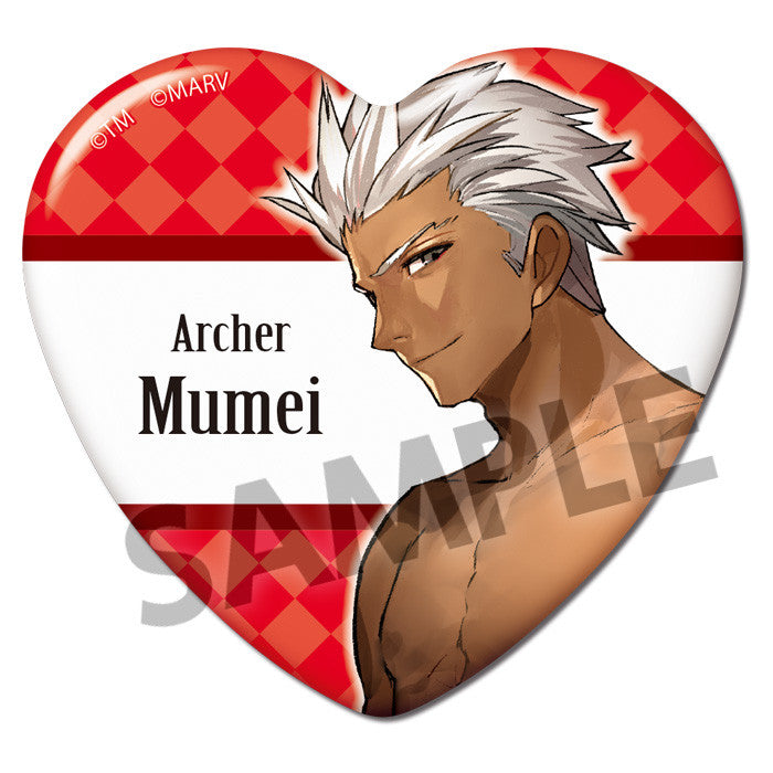 Fate/EXTELLA HOBBY STOCK Fate/EXTELLA Heart Can Badge Collection (1 Random Badge)
