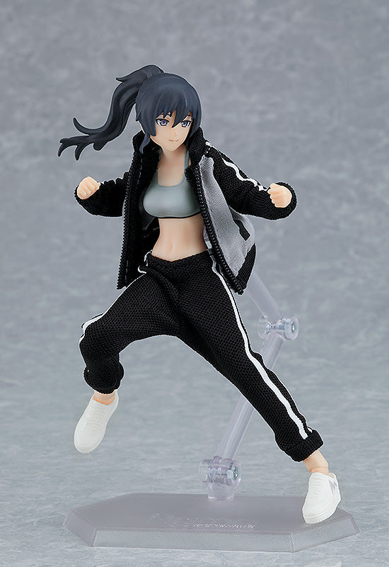 601 figma Styles figma Female Body (Makoto) with Tracksuit + Tracksuit Skirt Outfit