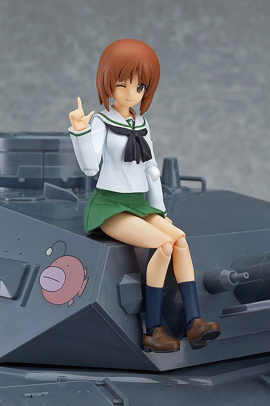 277 Girls und Panzer figma Miho Nishizumi: School Uniform ver.