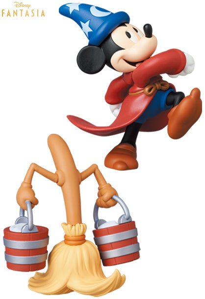 Disney MEDICOM TOYS UDF Series 10 Fantasia Mickey Mouse & Broom