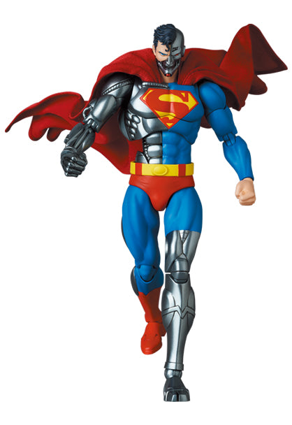 RETURN OF SUPERMAN MEDICOM TOYS MAFEX CYBORG SUPERMAN
