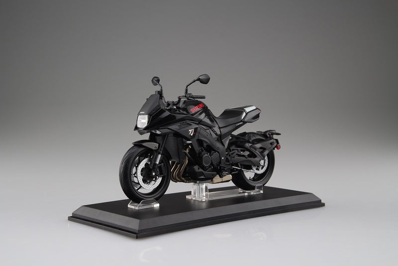 1/12 Complete Model Motorcycle AOSHIMA SUZUKI GSX-S1000S KATANA Glass Sparkle Black